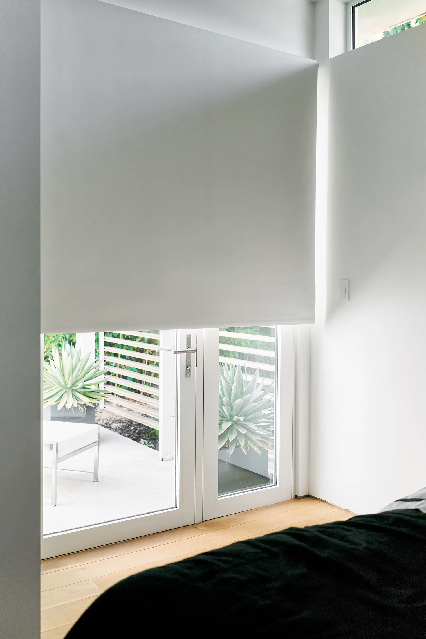 White Roller Shades