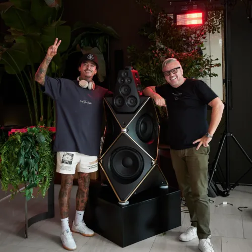 Nyjah Huston and Uncovered B&O Beolab 90