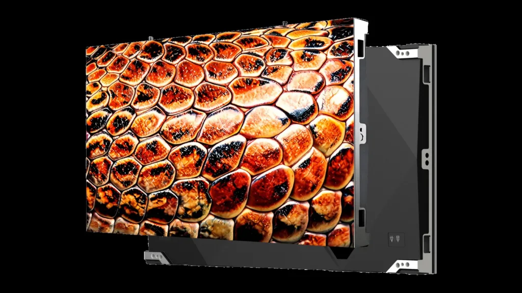 Planar Cobra LED cabinets, front and rear — official product image