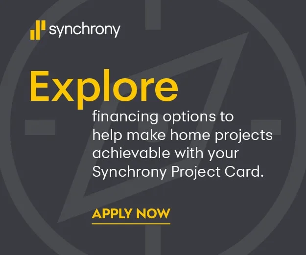 Explore financing options for home projects with the Synchrony Project Card — Apply now